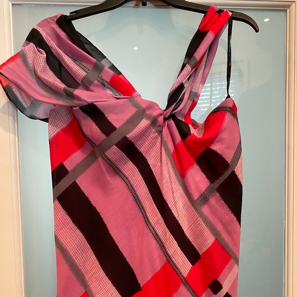 Josie Natori one shoulder top - Picture 2 of 4